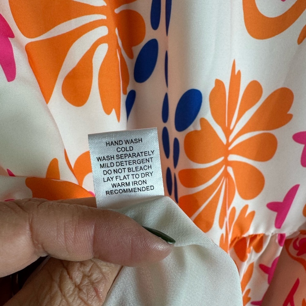 Jade Placket Dress Summer Edge sz Med - Picture 9 of 9